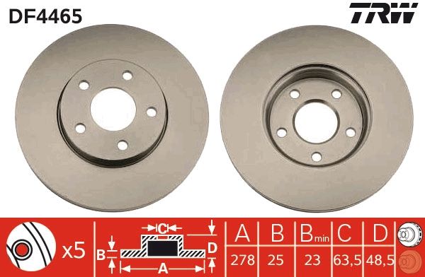 Brake Disc DF4465