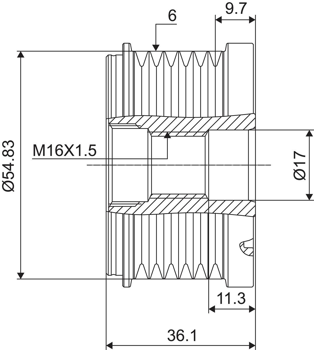 Generatorfreilauf Generatorfreilauf