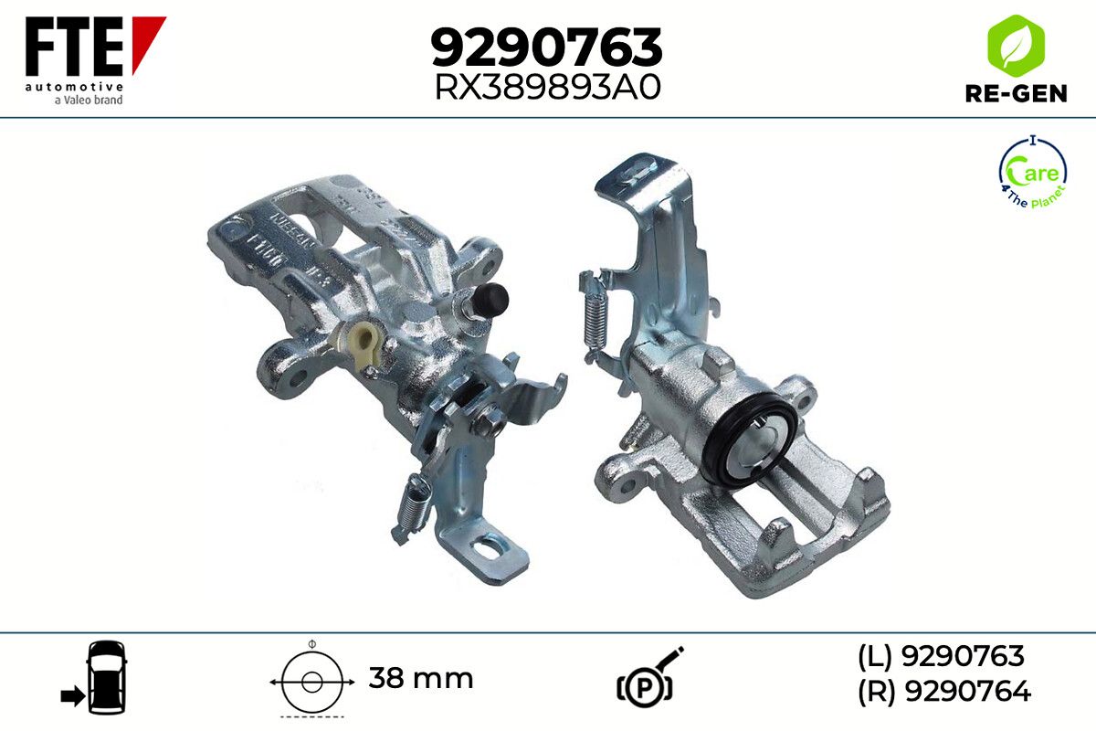 FTE 9290763 - Bremssattel