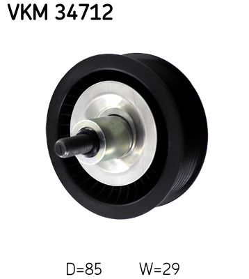 Umlenk-/F&uuml;hrungsrolle, Keilrippenriemen