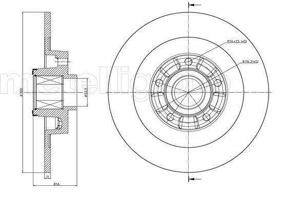 Brake Disc 23-0980