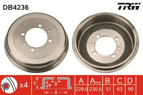 TAMBOUR DE FREIN  9900