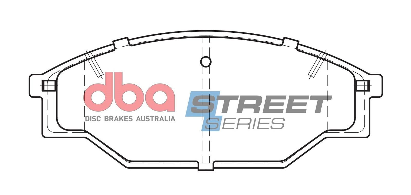 DBA SS STREET SERIES BRAKE PADS [ Toyota 1982-2005 F ] - TecDoc Only