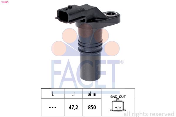 Sensor, crankshaft pulse 9.0645