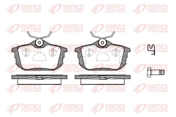 Brake Pad Set, disc brake 0605.02