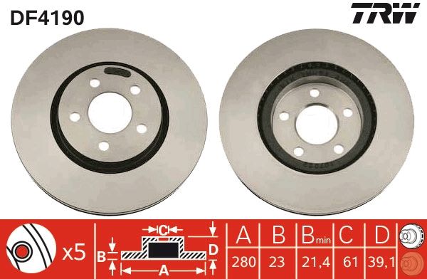 PAIRE DE DISQUES  9900