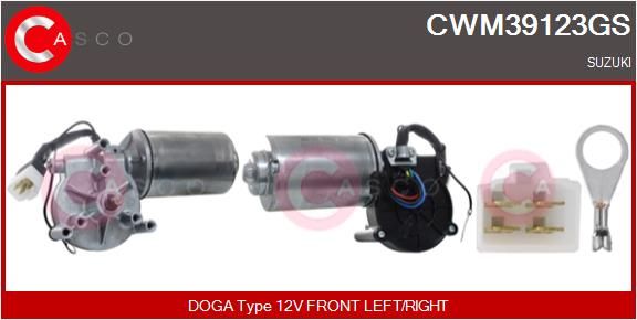 CWM39123GS CASCO Genuine törlőmotor
