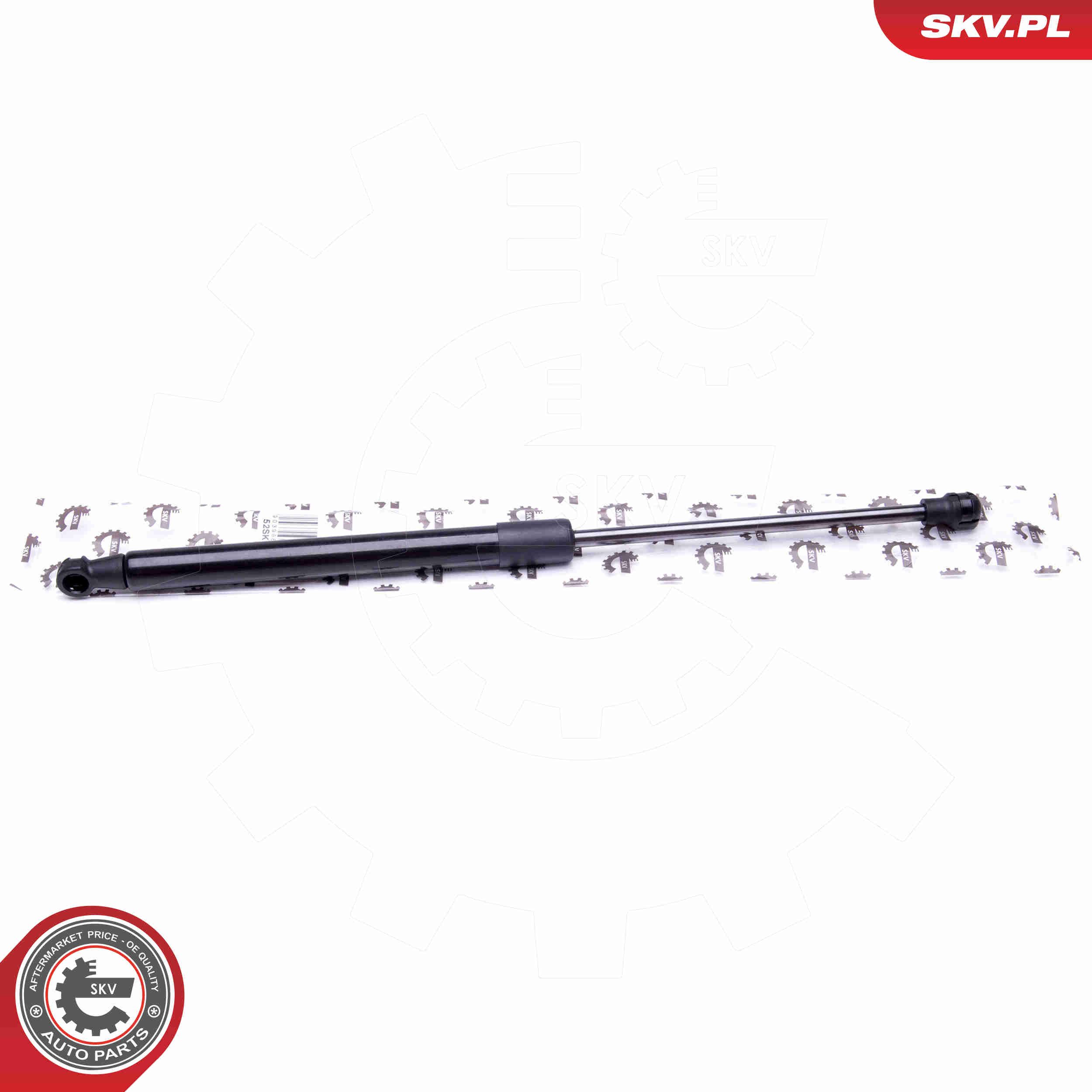 Gasfeder, Motorhaube