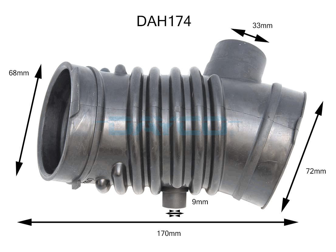 DAYCO AIR INTAKE HOSE MAZDA - TecDoc Only