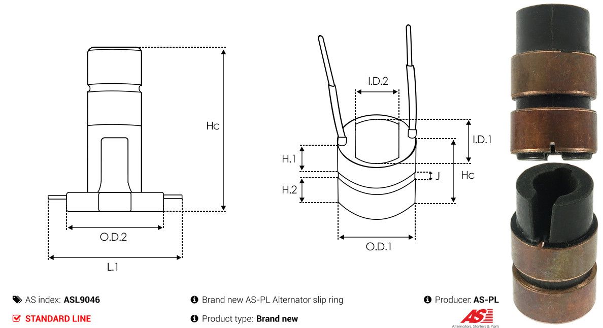 kontaktinis žiedas, generatorius