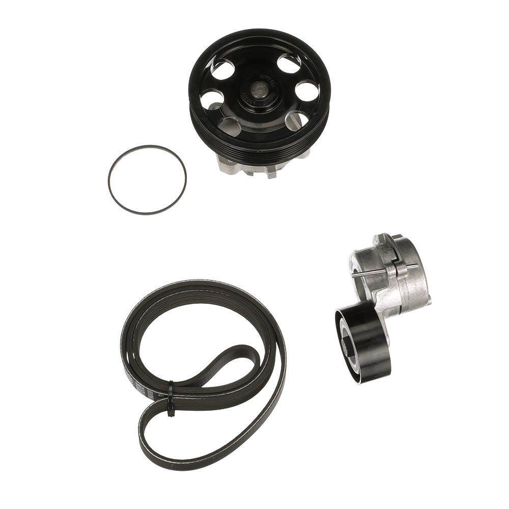 vandens siurblys + V formos rumbuotas diržas, komplektas