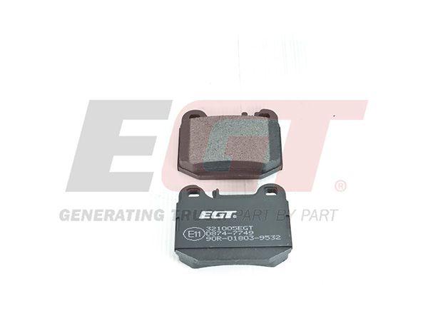 Brake Pad Set, disc brake 321005EGT