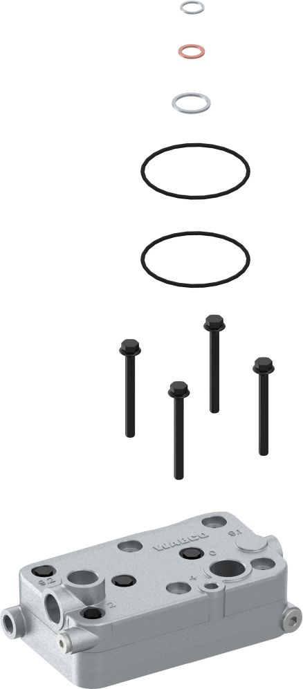 Juego de reparación, compresor de aire comprimido