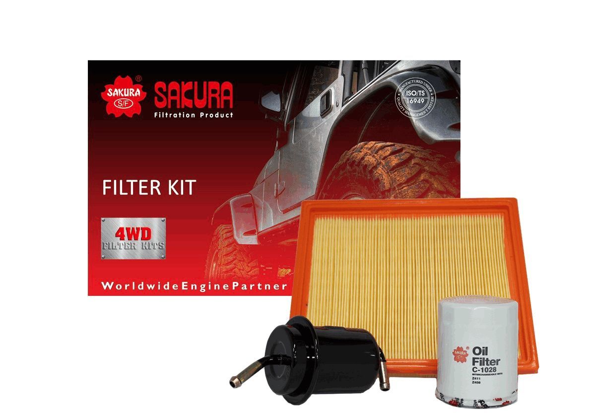 FILTER KIT OIL AIR FUEL - TecDoc Only