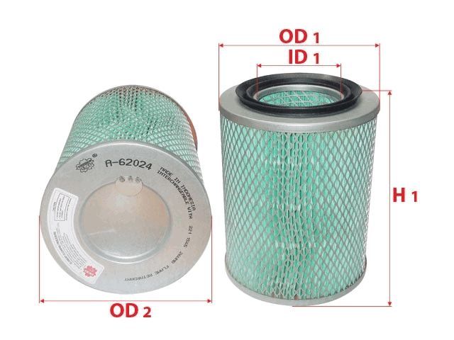 AIR FILTER FITS 2311565 - TecDoc Only