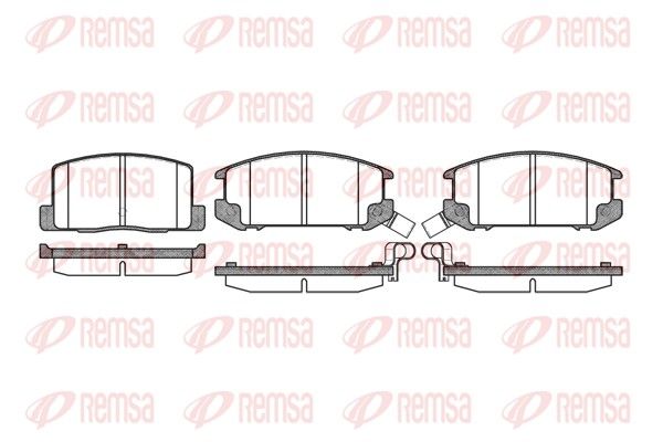 Premium Rear Brake Pad Set