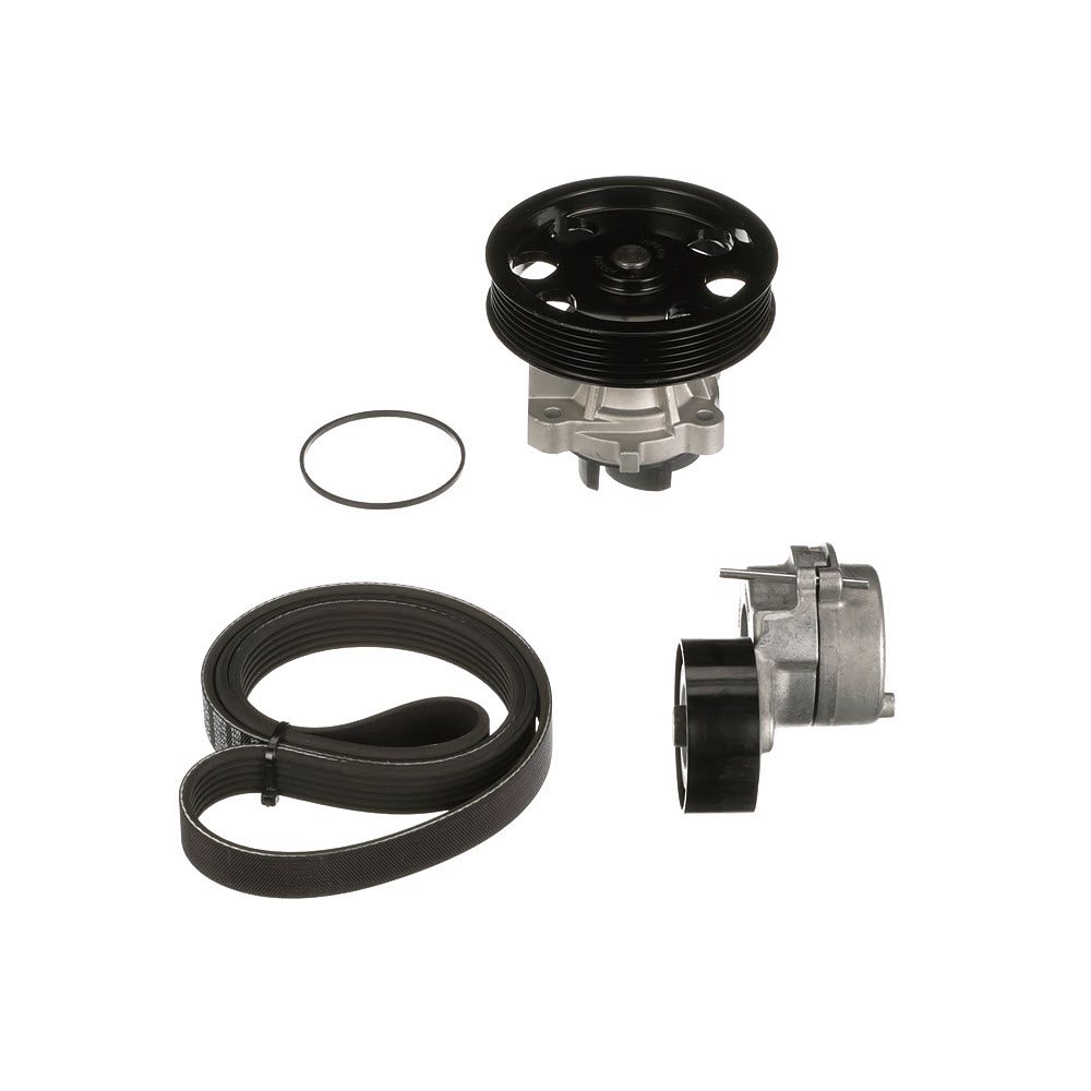 vandens siurblys + V formos rumbuotas diržas, komplektas