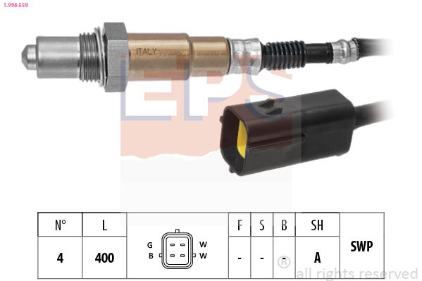 Lambda Sensor 1.998.559