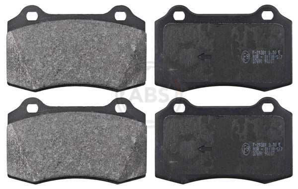 Brake Pad Set, disc brake 37691