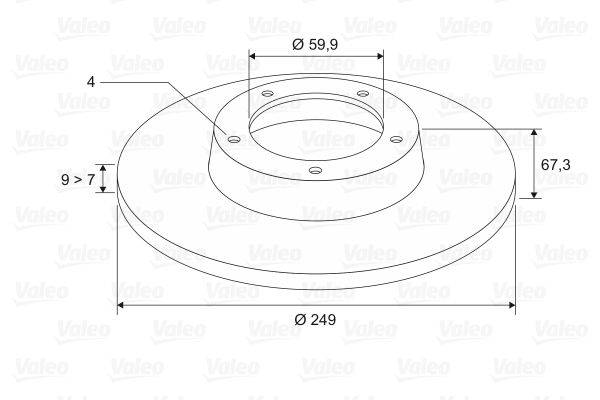 Brake Disc 197307