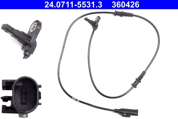 Sensor, Raddrehzahl Sensor, Raddrehzahl