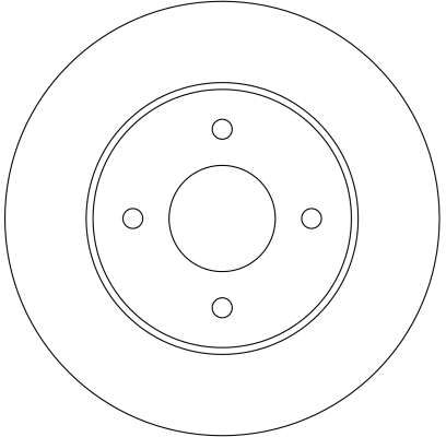 TRW BRAKE DISC - TWIN PACK - TecDoc 2