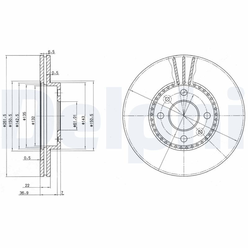 Brake Disc BG2693