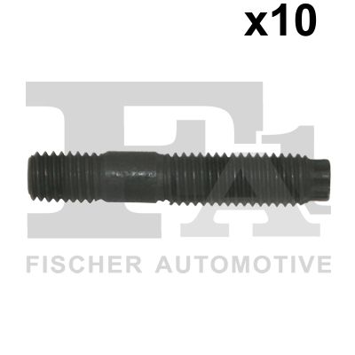 Schraube, Abgaskr&uuml;mmer