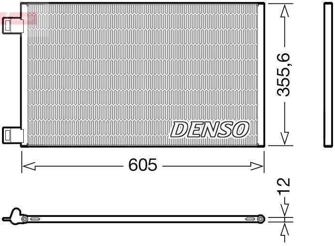 Condenser, air conditioning DCN23041