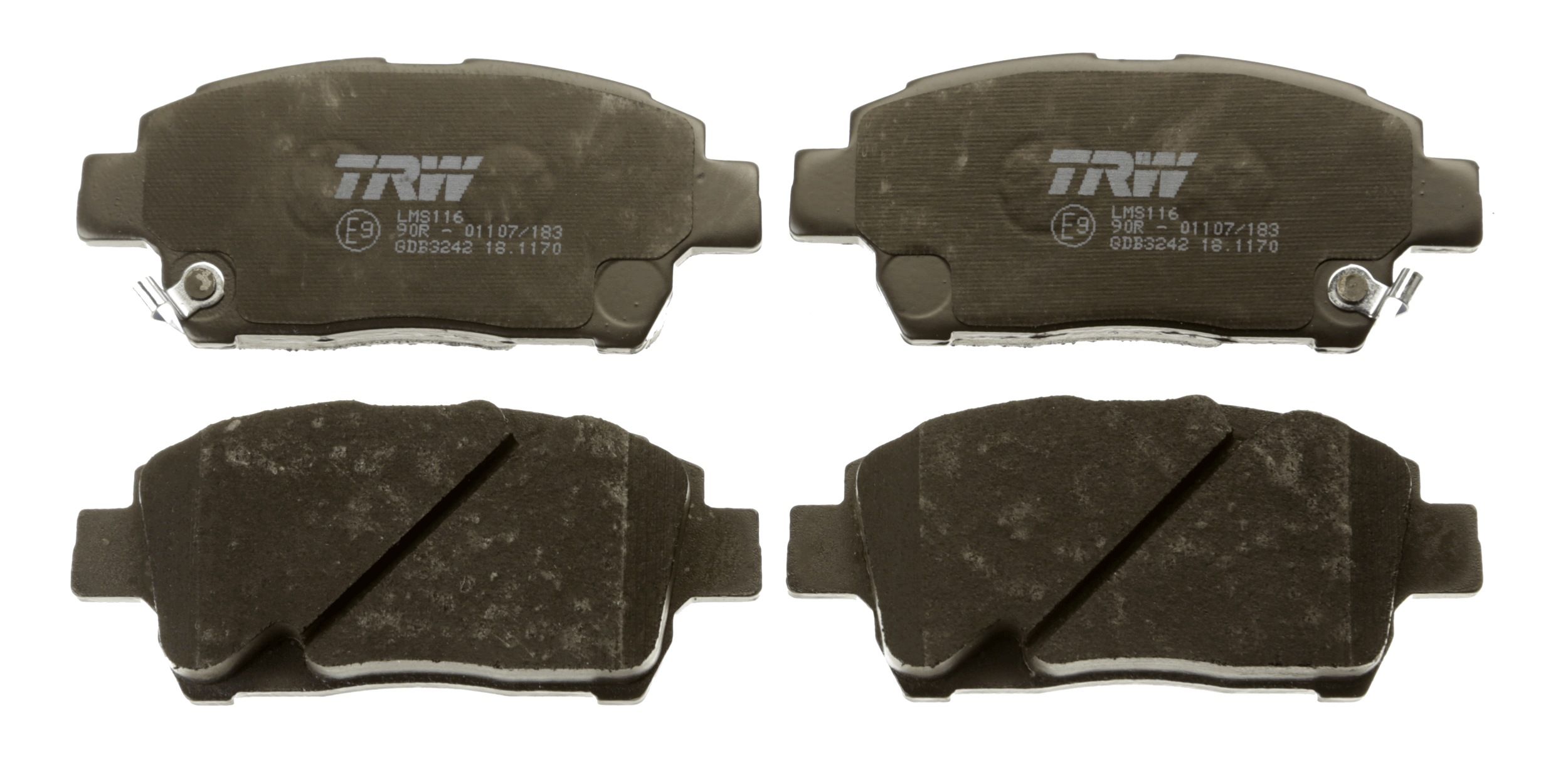 TRW DISC BRAKE PADS - TecDoc 2