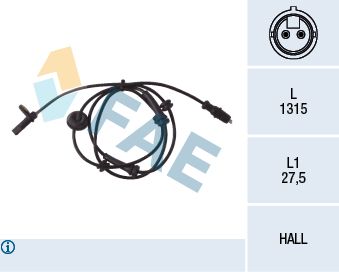 Sensor, Raddrehzahl