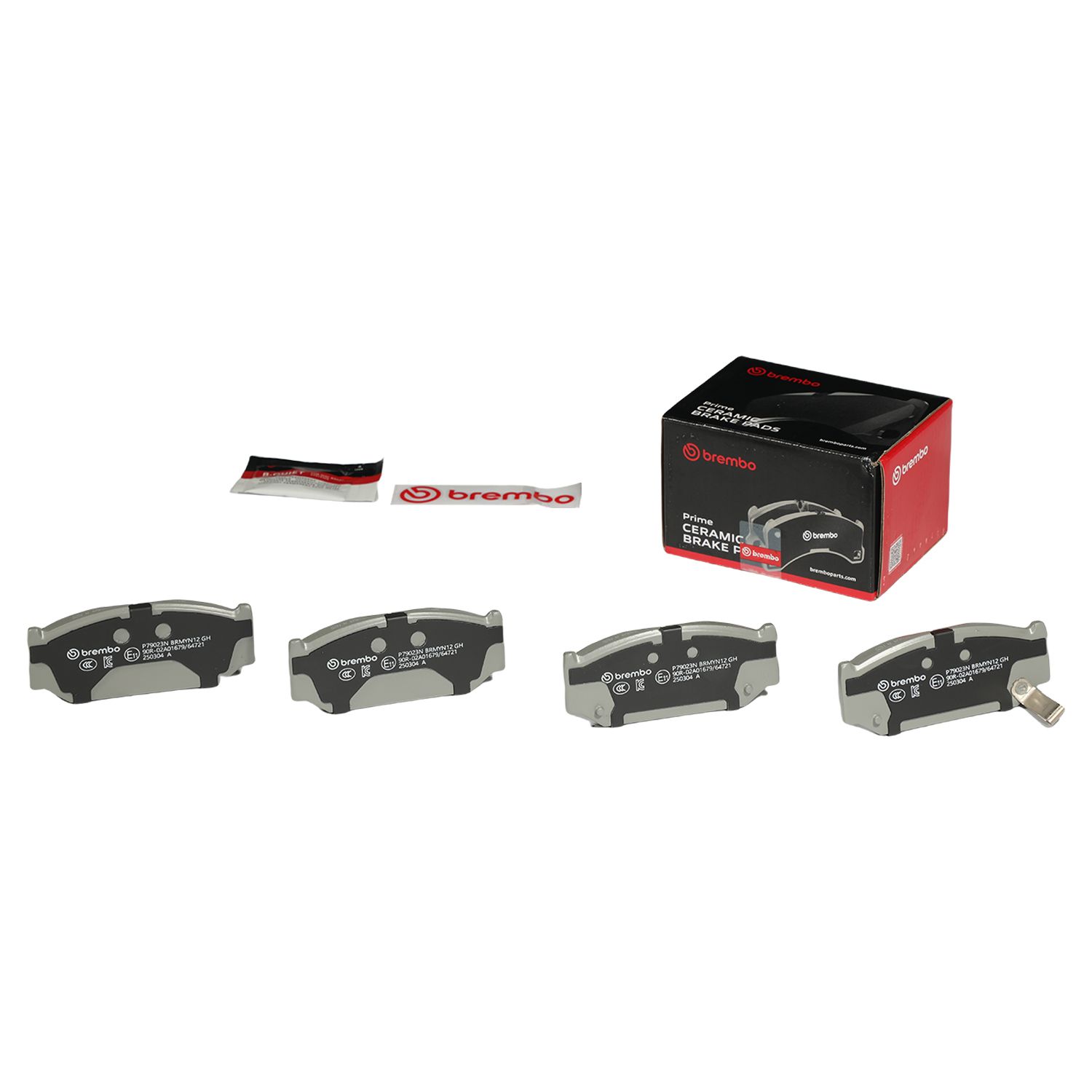 BREMBO DISC PAD -  SUZUKI SWIFT FZ 11-17 (FRT) - TecDoc 1