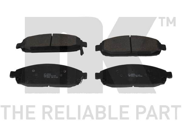 Bremsbelagsatz, Scheibenbremse