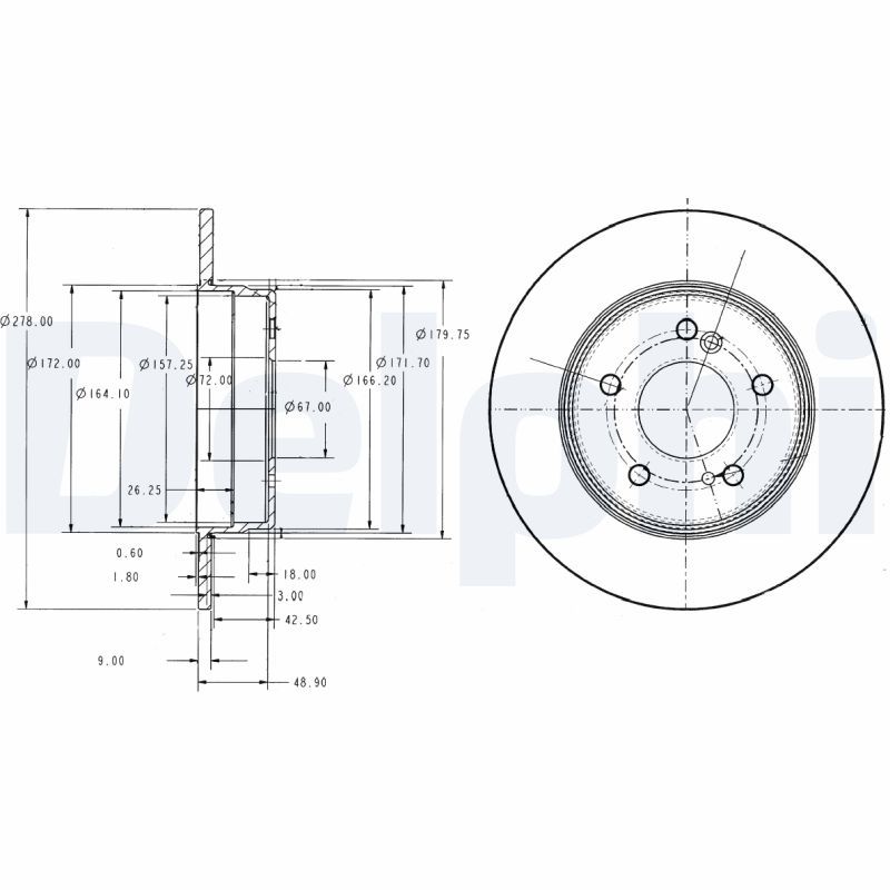 Brake Disc BG3326C