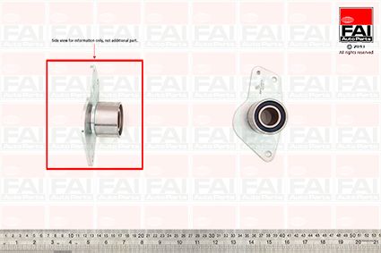 Umlenk-/F&uuml;hrungsrolle, Zahnriemen