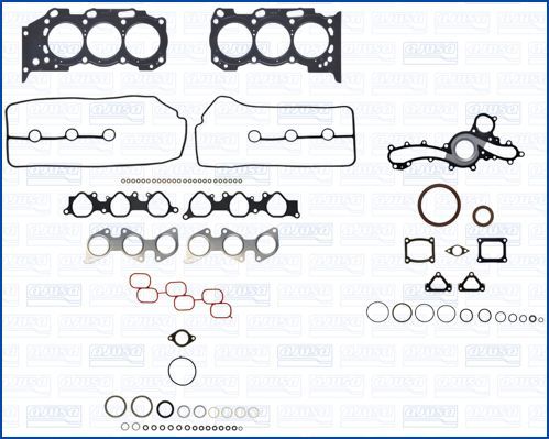 Juego completo de empaques, motor