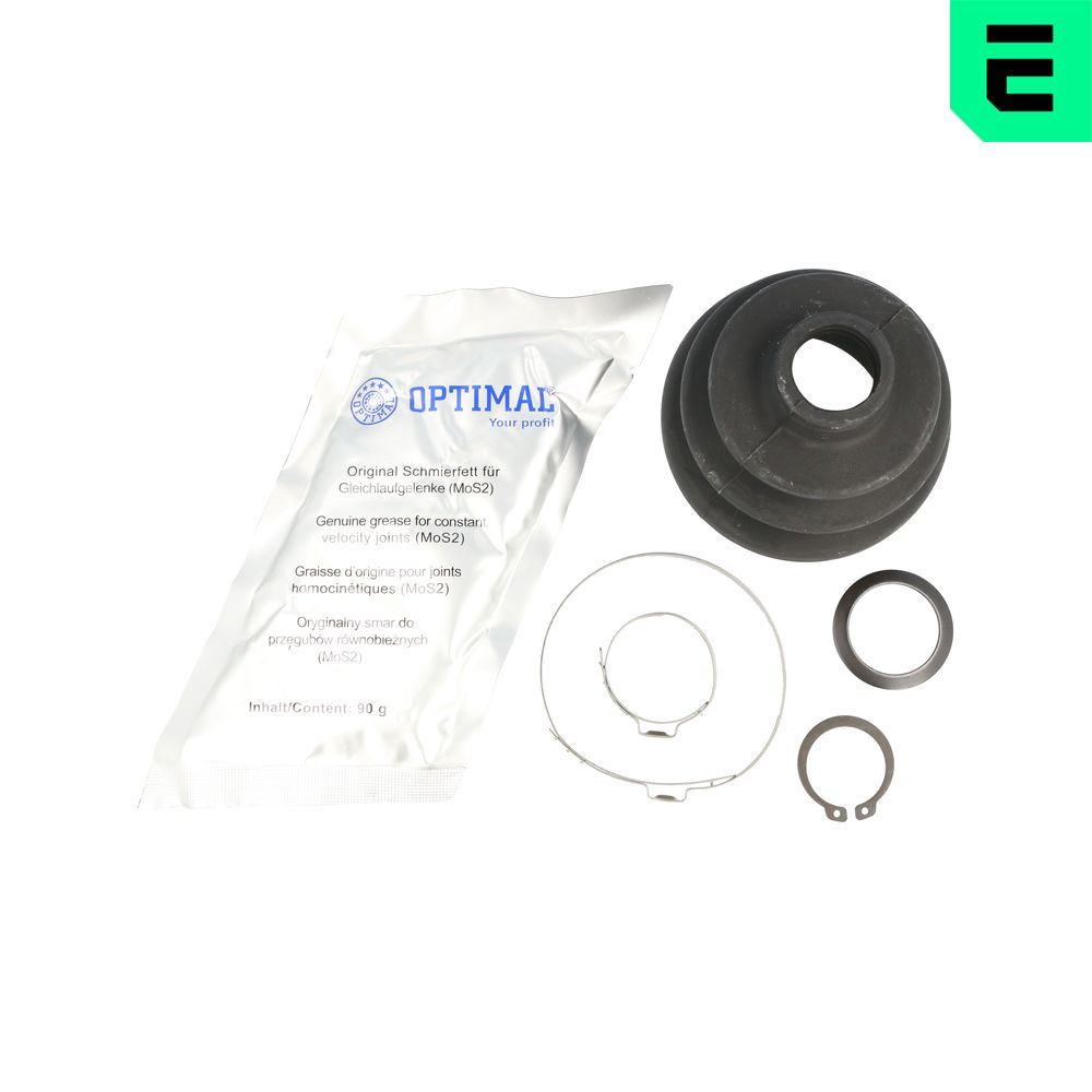 Faltenbalgsatz, Antriebswelle