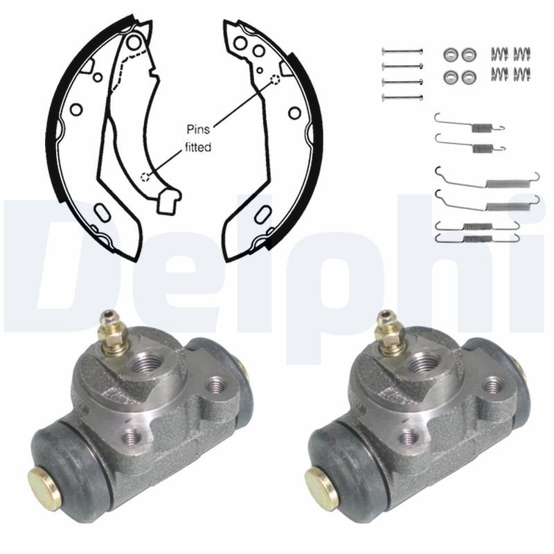 KIT DE FREIN PRE-ASSEMBLE  0707