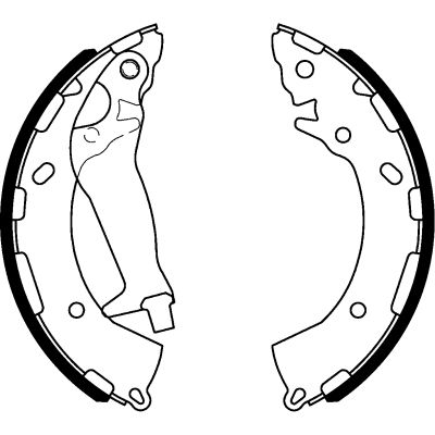 Brake Shoe Set 8DB 355 000-401