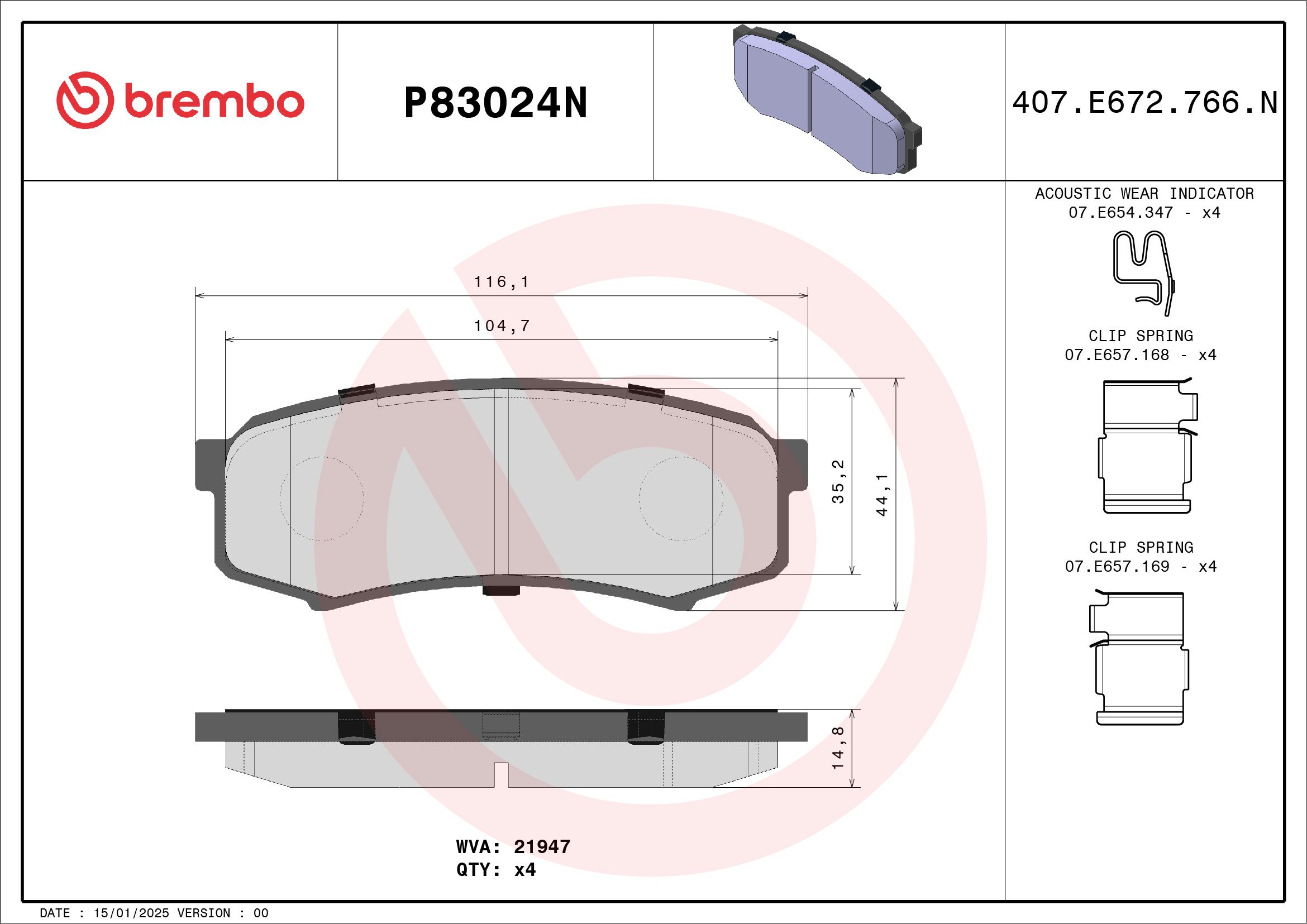 TOYOTA LAND CRUISER 4.5 84- (RR) - TecDoc 1