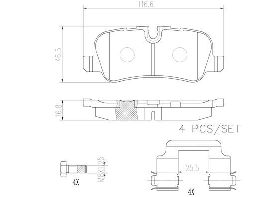 LAND ROVER DISCOVERY 3 05-09 (RR) - TecDoc 1