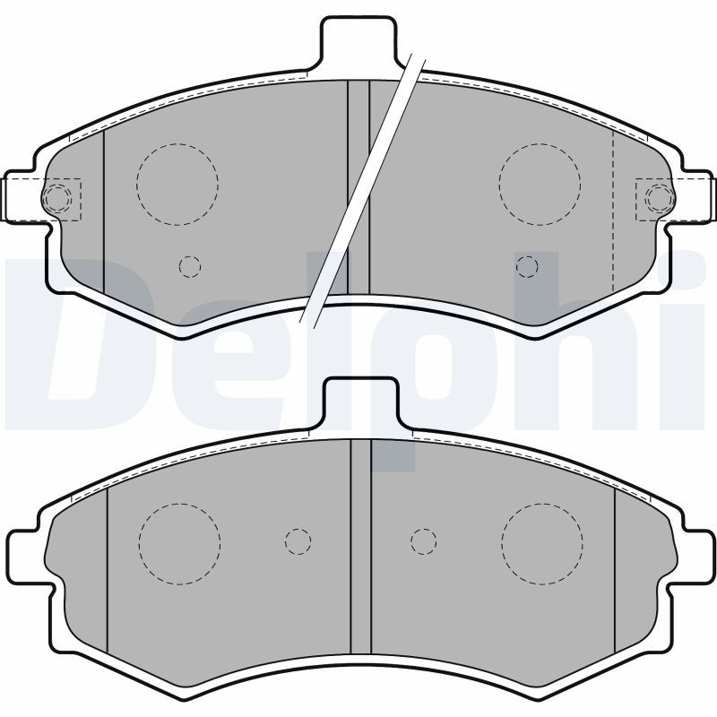 Brake Pad Set, disc brake LP1788