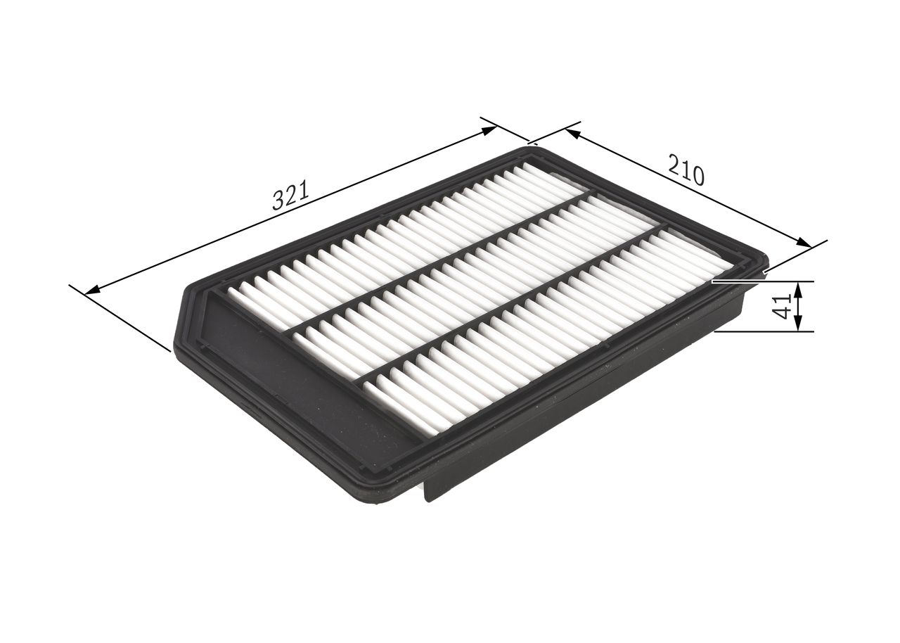 NEU - BOSCH F026400419 Luftfilter für SUZUKI