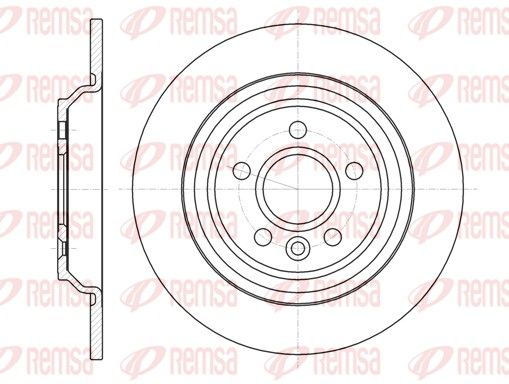 Brake Disc 61045.00