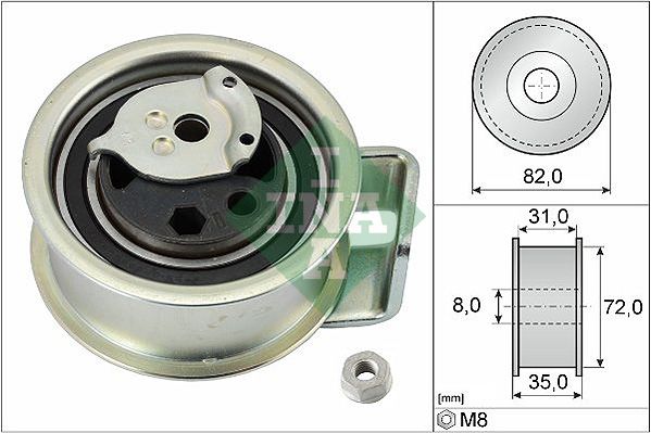 Tensioner Pulley, timing belt 531 0396 20