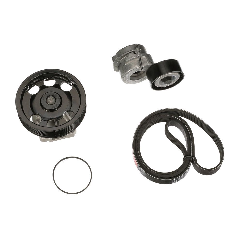 vandens siurblys + V formos rumbuotas diržas, komplektas