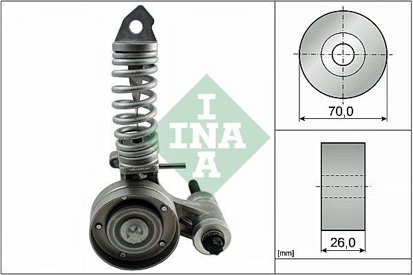 Belt Tensioner, V-ribbed belt 533 0085 30