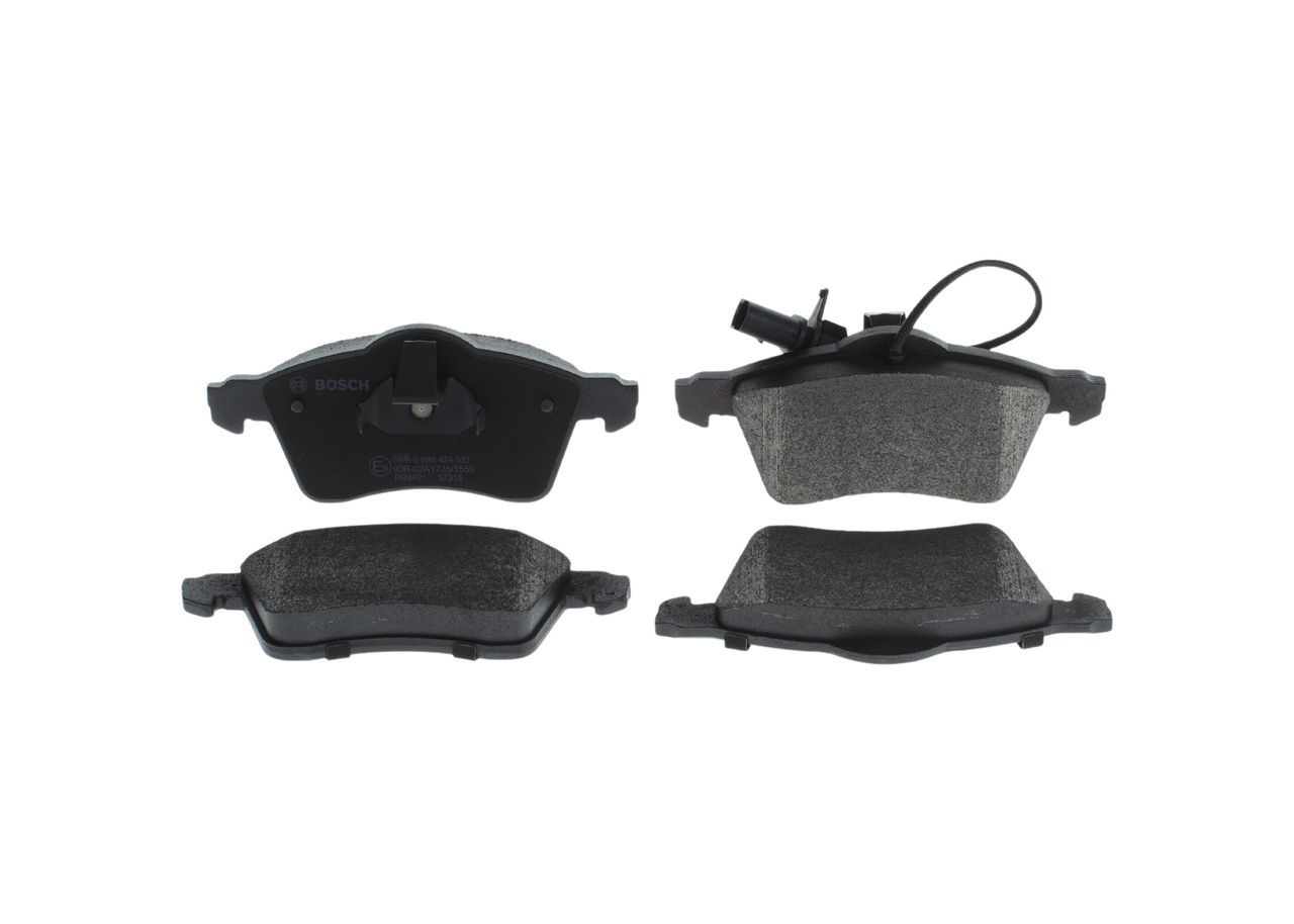 Bremsbelagsatz, Scheibenbremse