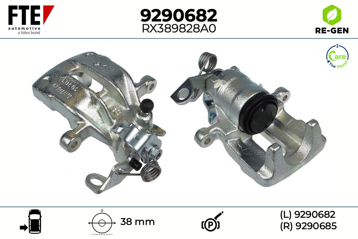 FTE 9290682 - Bremssattel