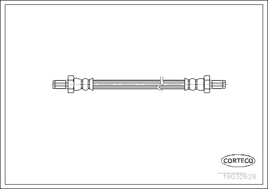 FLEXIBLE DE FREIN TOYOTA CELICA  0705